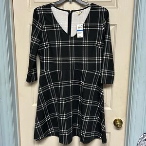 Maison Jules v neck zip up plus size NWT XL